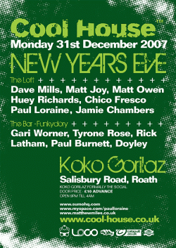 Cool House Nye 2007