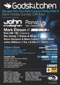 Godskitchen - Escape Into The Park Launch Party: Part II