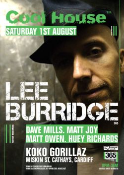 Cool House present Lee Burridge