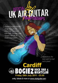 Wales Air Guitar National Final - Cardiff