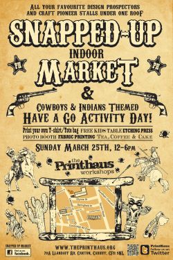 Snapped-Up indoor Market & Cowboys & Indians printing activity day