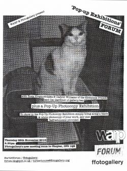 FORUM 'Pop-up Exhibitions'