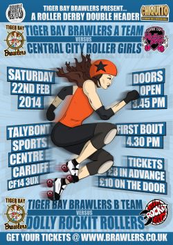 LIVE ROLLER DERBY DOUBLE HEADER
