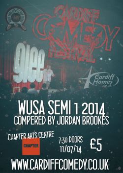 Cardiff Comedy Festival: Cardiff Homes WUSA; Semi-Final I