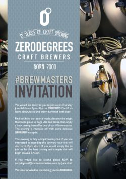 Zerodegrees presents Meet the #Brewmasters